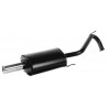 Terminal / Silencioso Renault Clio 16S/W Homologado CEE Salida 76mm