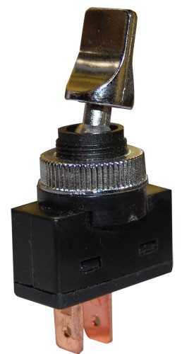 Interruptor cromado de 2 posiçõesArray