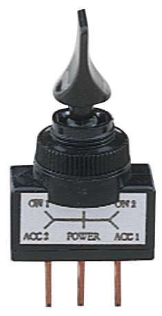Interruptor preto de 3 posiçõesArray