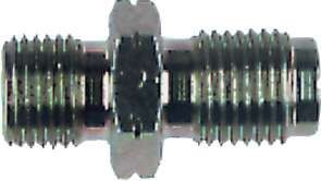Adaptador Goodridge Macho / Macho 1/8x28 Cóncavo - 10x100 CóncavoArray