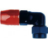 Racord hembra giratoria Goodridge 90° aluminio 9/16x18 JIC