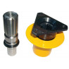 Piña FIA Replegable Acanalada Racetech 3 Agujeros