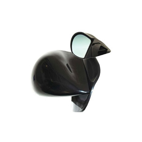 Espelho retrovisor manual preto do Howitzer (X2)