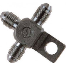 T Goodridge 3 machos 3/8X24 JIC / UNF fijación radial