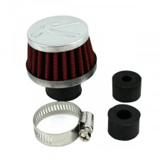 Filtro universal respiradero GT2i Race & Safety en algodón acabado cromado