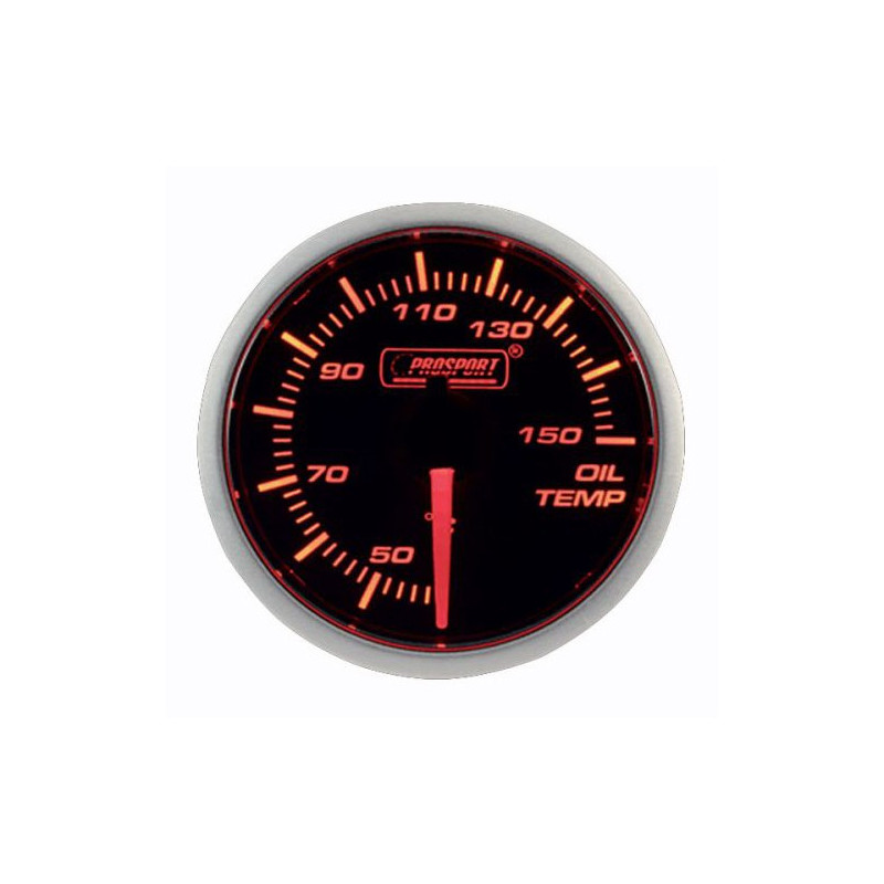 Medidor de temperatura do óleo Prosport Diâmetro 52mm 150°C + SondaArray