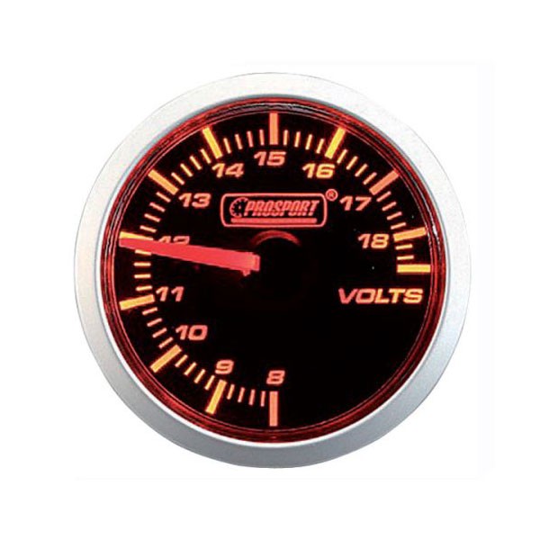 Manómetro Prosport Voltímetro Diâmetro 52mm 8 - 18 VoltsArray