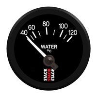 Manómetro de pressão de pilha Temperatura da água 40-120°C 10x100 ElétricoArray