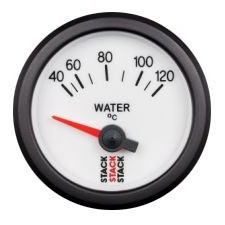 Manómetro Stack Temperatura de Agua 40-120°C 10x100 Eléctrico Blanco