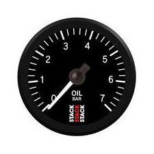 Medidor de pressão do óleo Stack Pressure 0-7 Bars Pro Electric
