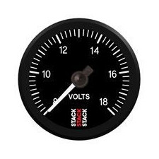 Manómetro Stack Voltà­metro 8-18 volt Pro Eléctrico