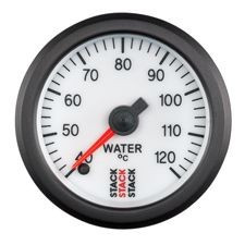 Manómetro Stack Temperatura de Agua 40-125°C 10x100 Pro Eléctrico Fondo Blanco