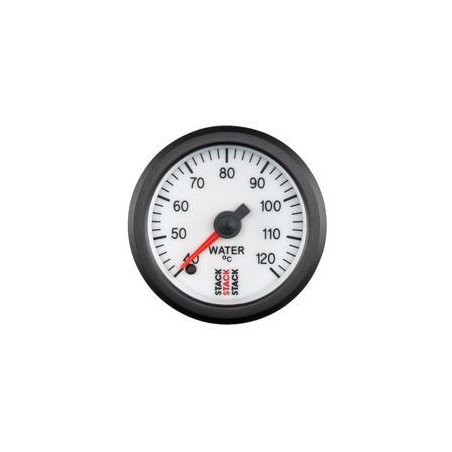 Manómetro Stack Temperatura de Agua 40-125°C 10x100 Pro Eléctrico Fondo Blanco