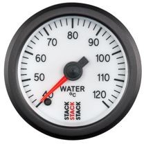 Manómetro Stack Temperatura de Agua 40-125°C 10x100 Pro Eléctrico Fondo BlancoArray