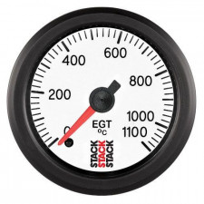Manómetro Stack Temperatura Escape 0-1100°C Pro Eléctrico Blanco