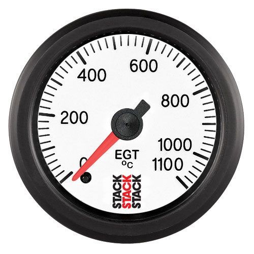 Manómetro Stack Temperatura Escape 0-1100°C Pro Eléctrico BlancoArray