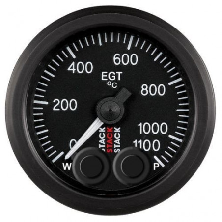 Manómetro de pressão de chaminé Temperatura de escape 0-1100°C Pro Control