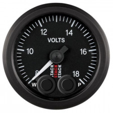 Manómetro Stack Voltímetro 8-18 volt Pro Control