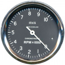 Cuentarrevoluciones Stack Chronotronic 80mm 0-10000 Negro