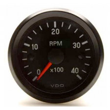 Balcão Revolution VDO 4000 RPM Diâmetro 52 Fundo Preto Diesel