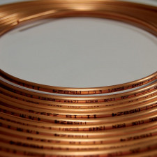 Tubo de Freno de Cobre Puro 10m 0.9mm