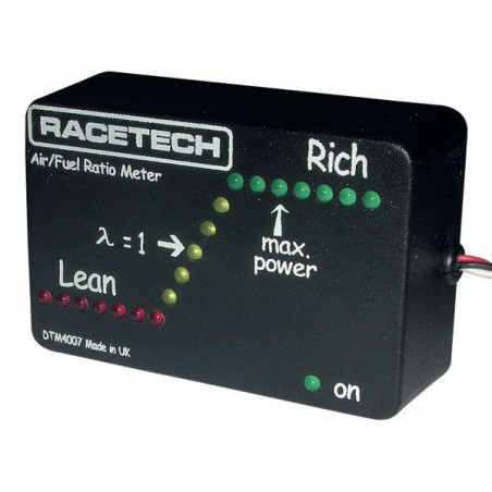 Medidor de Aire/Gasolina 19 leds Racetech