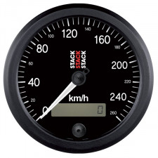 Velocímetro Stack 0-260km/h Negro
