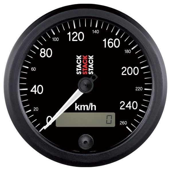 Velocímetro Stack 0-260km/h NegroArray