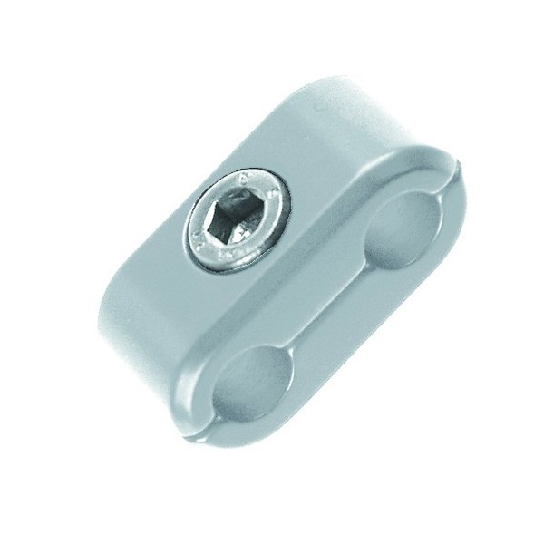 Abrazadera 2 Và­as Goodridge Anodizado Gris para Serie 600 Dash 03Array