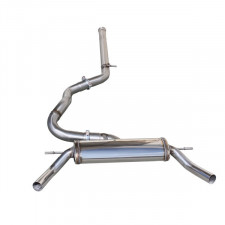 Cat Back Inoxcar Renault Clio 4 1.6 RS 200ch Depois de 2013 63.5mm