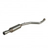 Tubo Central Inoxcar Silencioso Inox Peugeot 206 2.0 16v