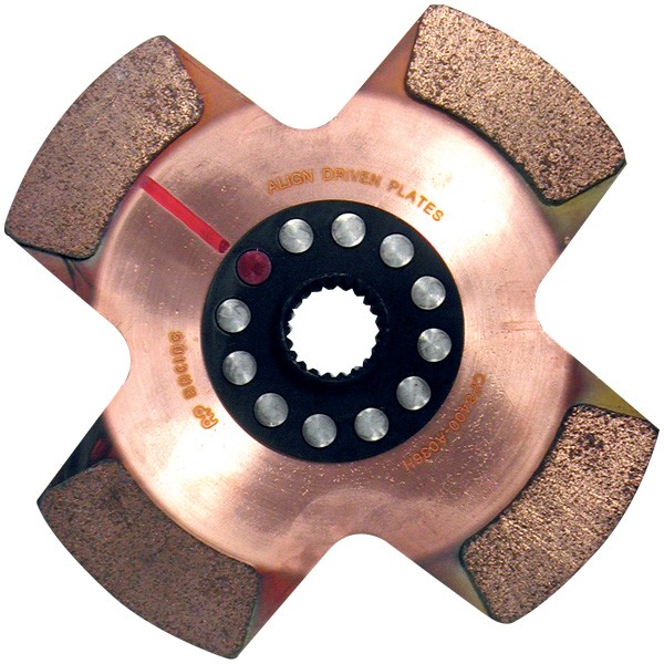 Disco de embraiagem AP RACING 184mm 1.00x23-7.11 Clio Super 1600 / Twingo R2 EvoArray