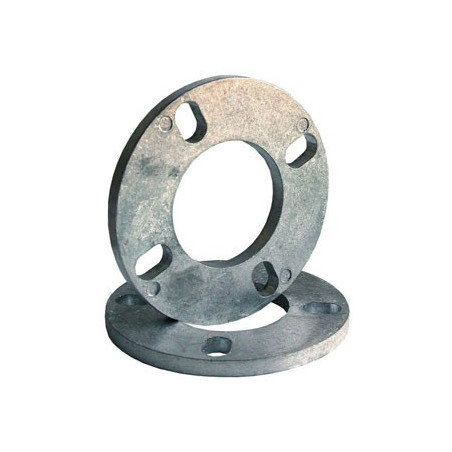 Separadores de ruedas universales Bratex 10mm 4 agujeros x2