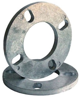 Separadores de Ruedas Universales Bratex 10mm 4 Huecos x2Array