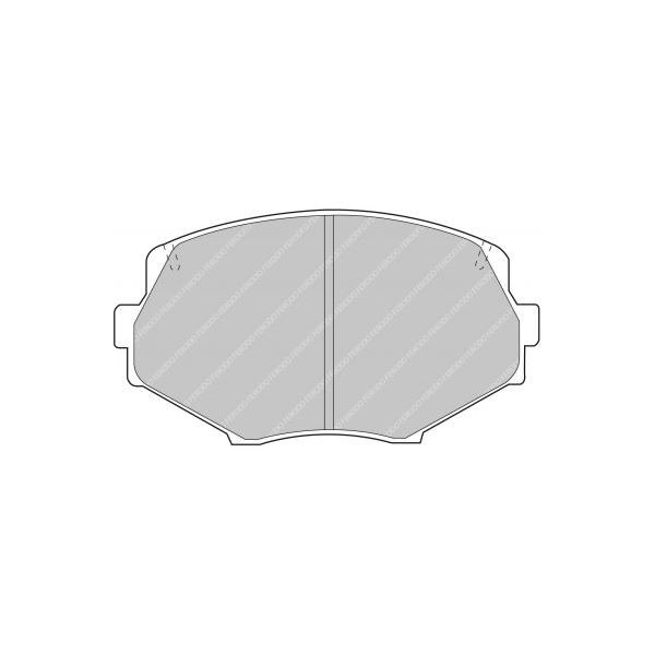 Pastillas de Freno Ferodo DS2500 Delantero Mazda MX5Array