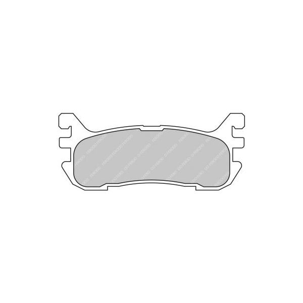 Pastilhas de travão Ferodo DS2500 Traseira Mazda MX5Array