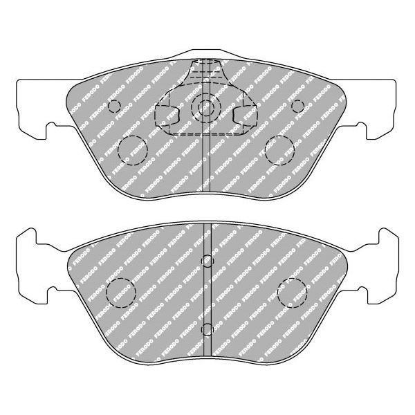 Pastillas de Freno Ferodo DS2500 Delanteras Fiat Bravo 2.0 20SArray