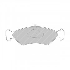 Pastillas de Freno Ferodo DS2500 Delanteras Ford Fiesta 1.2 16V