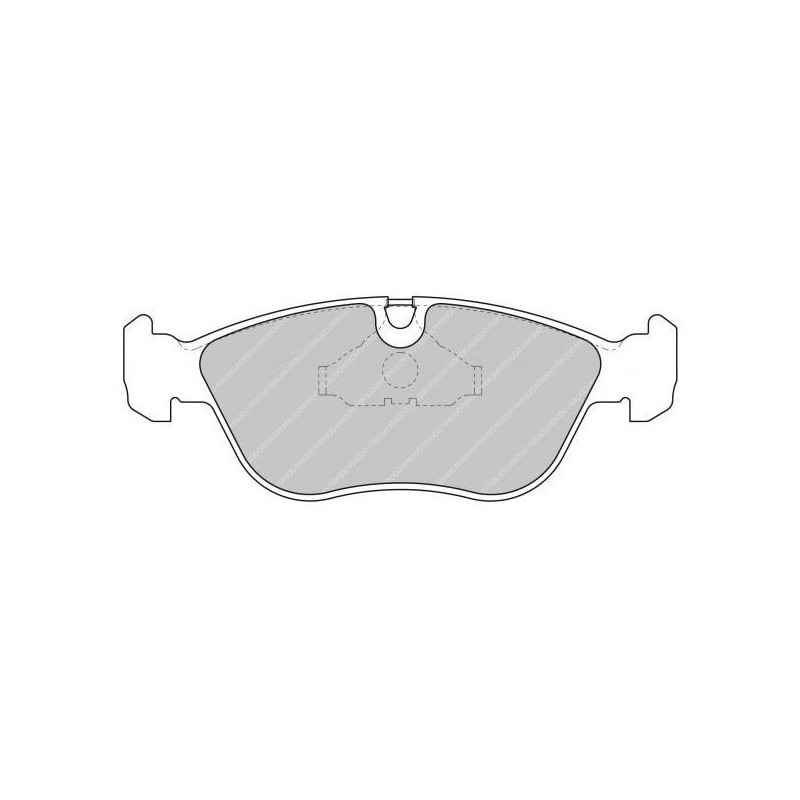 Pastilhas de travão Ferodo DS2500 Dianteiras Volvo S70Array