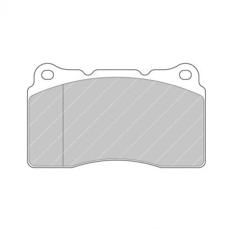 Pastillas de freno Ferodo DS2500 delantero para Alfa Romeo 147 3.2 GTA 09.03 - Renault Megane 3 2.0 RS / Megane 4 1.8 RS -  étri