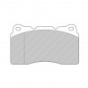 Pastilhas de travão dianteiras Ferodo DS2500 para Alfa Romeo 147 3.2 GTA 09.03 - Renault Megane 3 2.0 RS / Megane 4 1.8 RS - étr