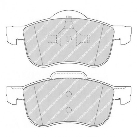 Pastillas de Freno Ferodo DS2500 Delantero Volvo S60 / S80 / V70