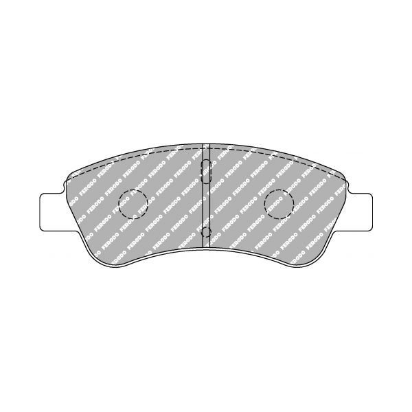 Pastillas de Frenos Ferodo DS3000 Delante Peugeot 206 XSArray