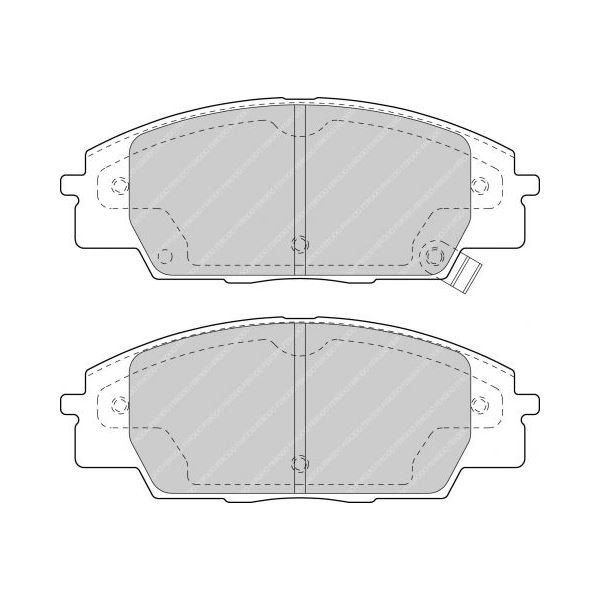 Pastilhas de travão Ferodo DS1.11 Frente Honda S2000Array