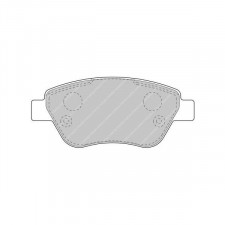 Pastillas de freno Ferodo DS2500 delantero Fiat 500 1.3 16v MJT
