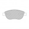 Pastillas de Freno Ferodo DS2500 Delanteras Fiat Stilo / 206 RC