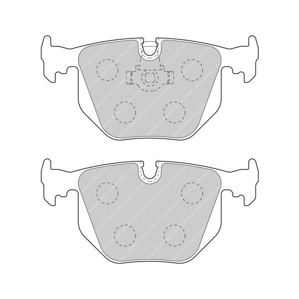 Pastillas de Freno Ferodo DS2500 Trasera BMW E38 / E46 / E53 / E83Array