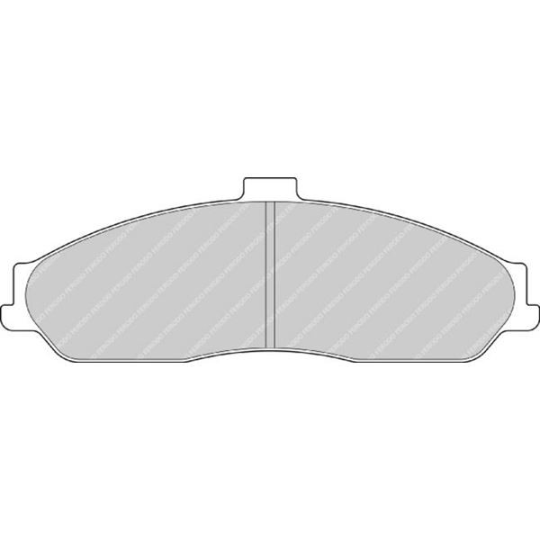 Pastilhas de travão Ferodo DS2500 Dianteiras Chevrolet Corvette C5-C6Array
