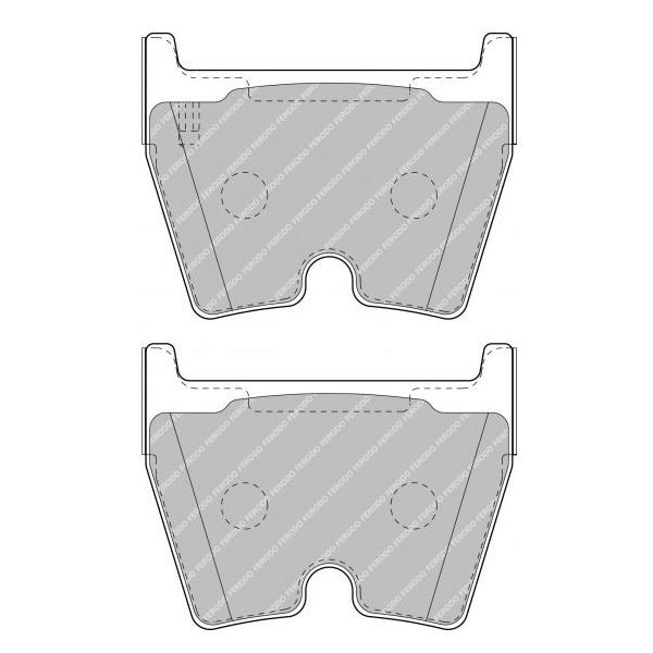 Pastillas de Freno Ferodo DS3000 Delantero Audi RS6 / Lamborghini GallardoArray