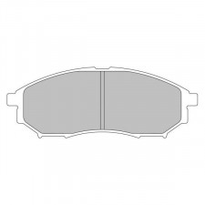 Pastillas de Freno Ferodo DS2500 Delantero Nissan 350Z 2004-2008